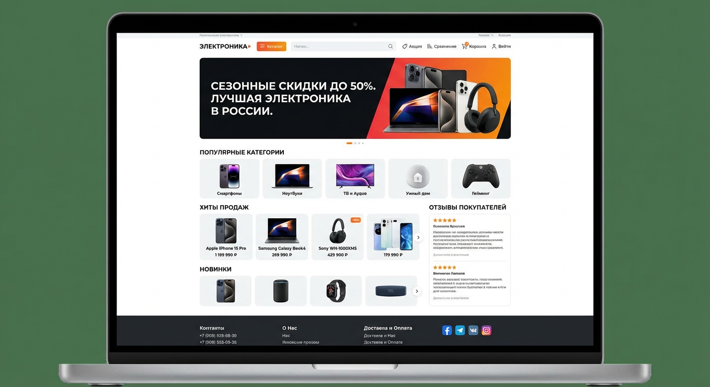 Интернет-магазин электроники